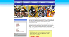 Desktop Screenshot of bigguyhats.com